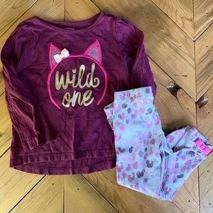 Gymboree Wild One Outfit - 2T